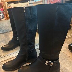 New York & Company Black Over the Knee Boots